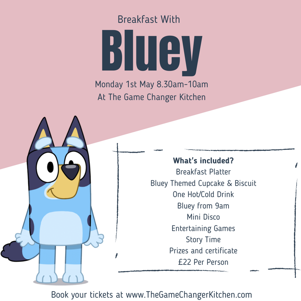 Breakfast with Bluey
