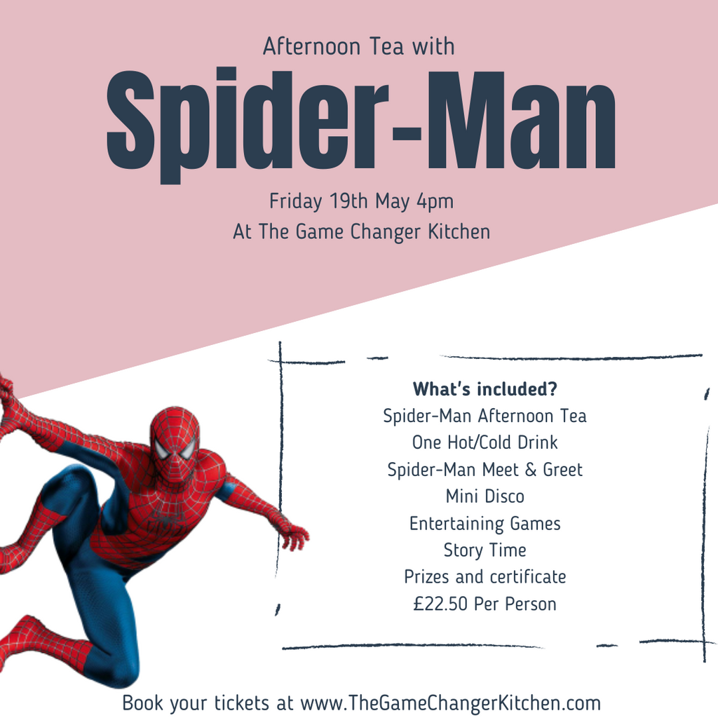 Afternoon Tea with Spider-Man