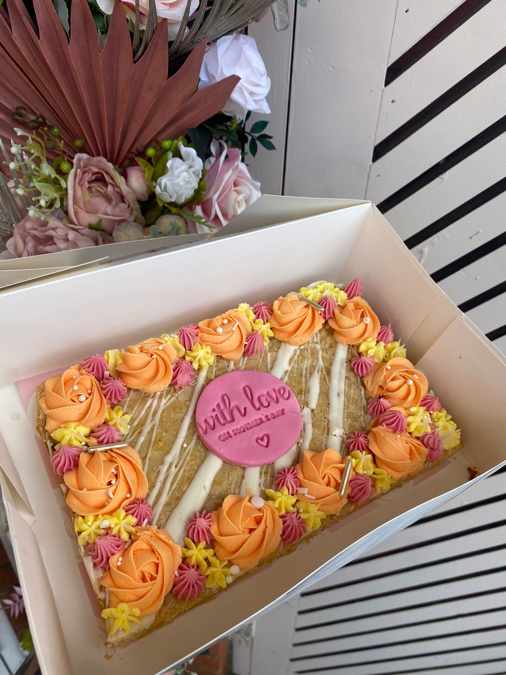 Mother's Day Blondie or Brownie Slab